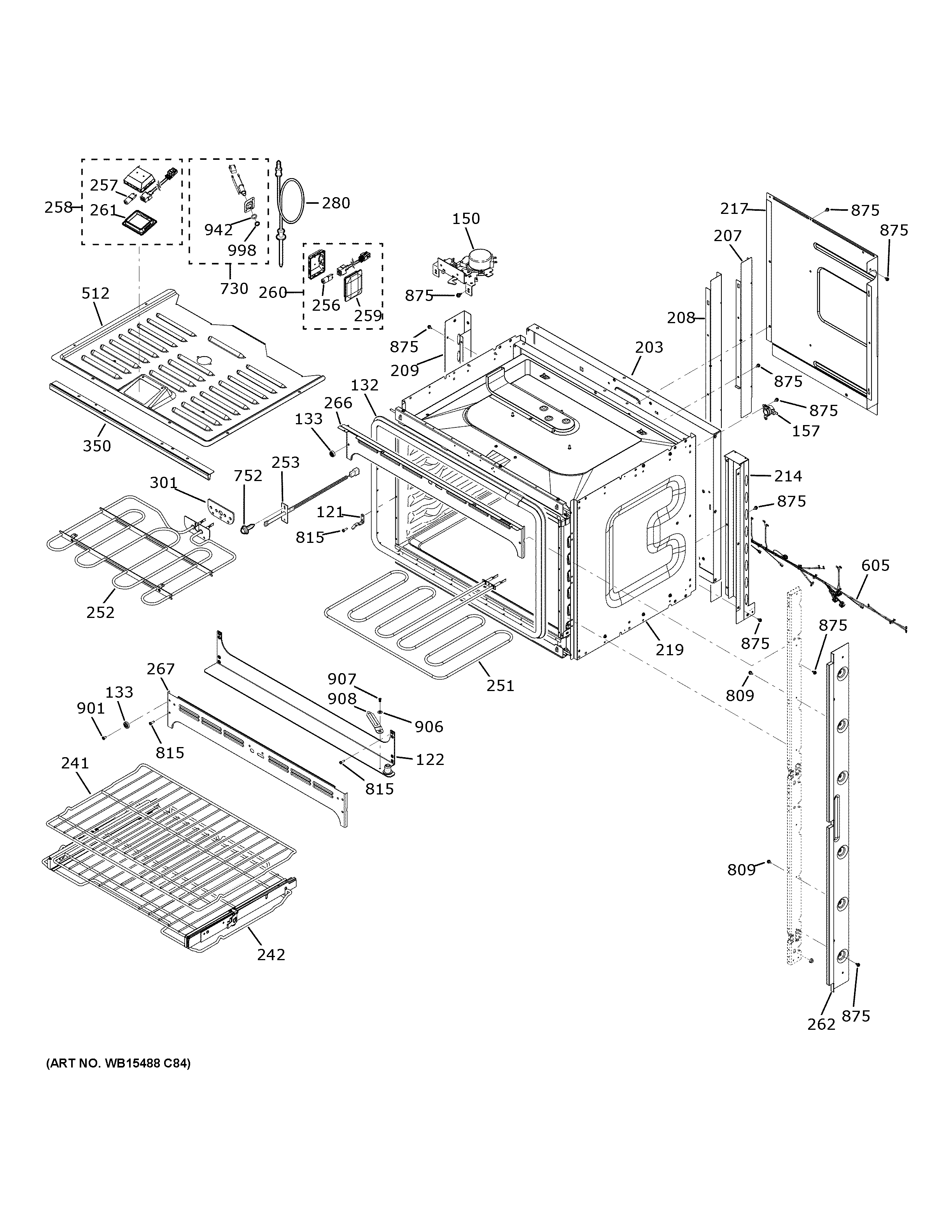 Upper oven