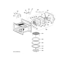 GE CSB913M2V1S5 interior parts diagram