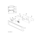 GE CSB913P2V1S1 control parts diagram