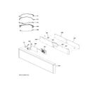 GE ZSB9231V1SS control parts diagram