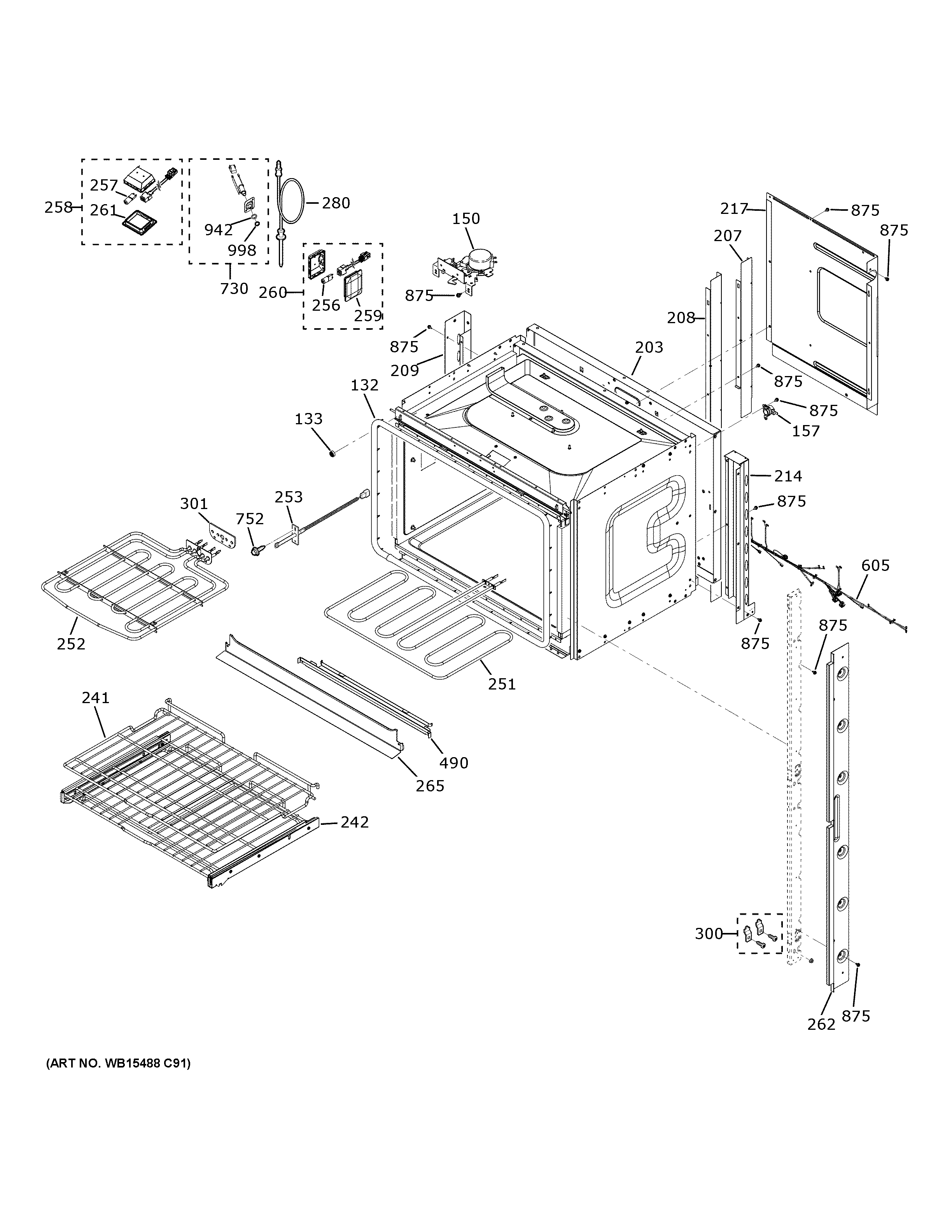 Upper oven