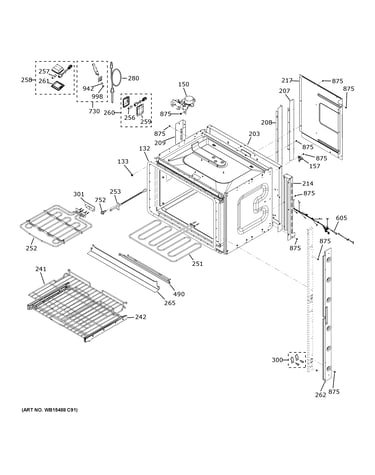 Upper oven