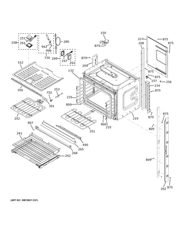 Upper oven