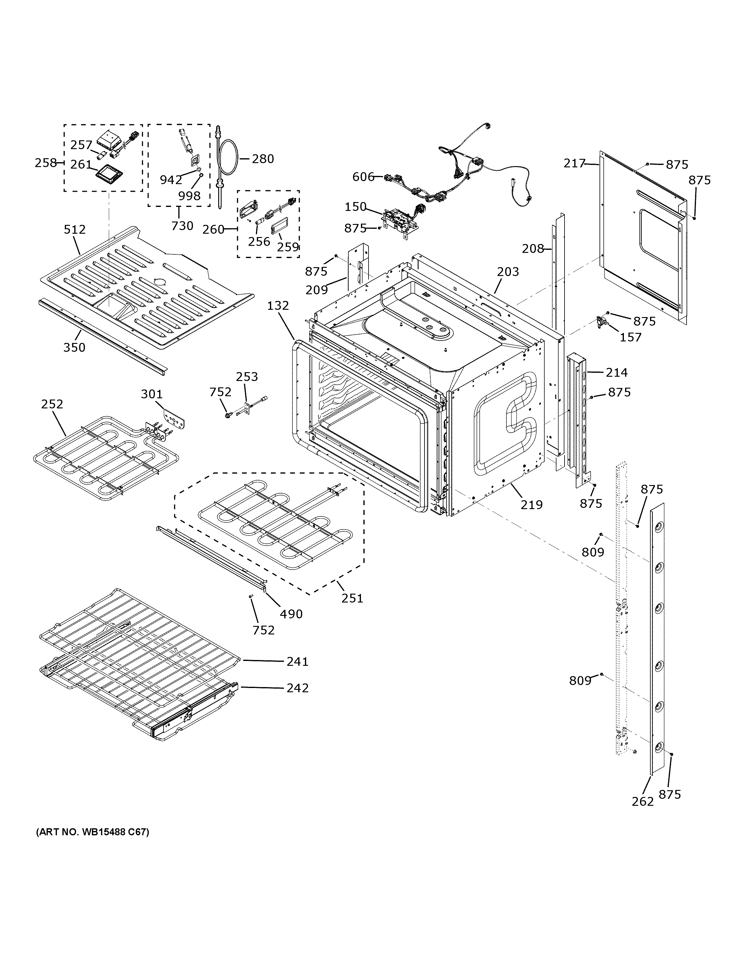 Upper oven