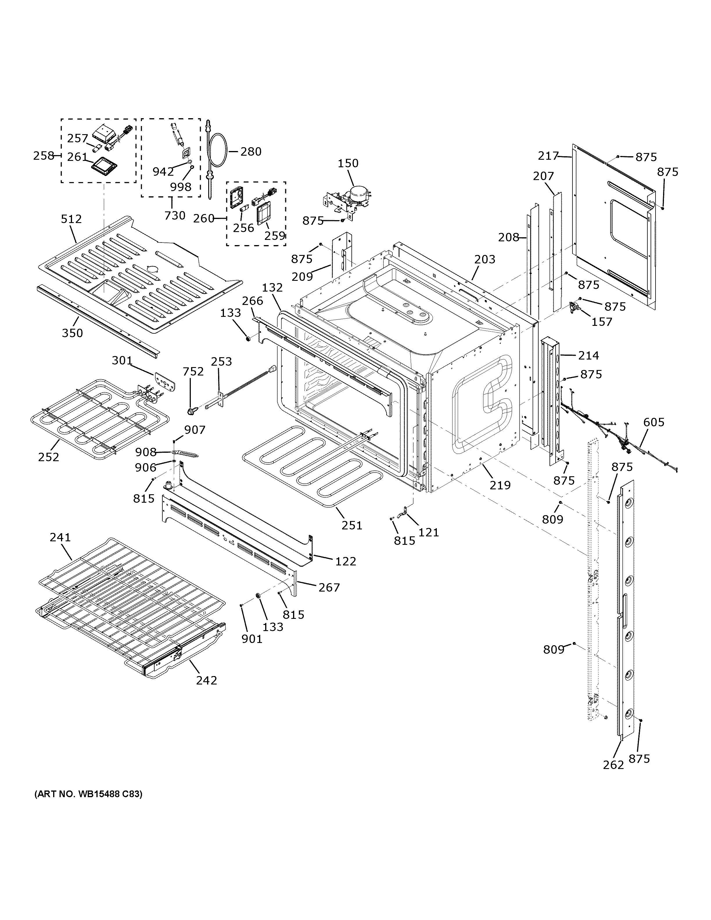 Upper oven