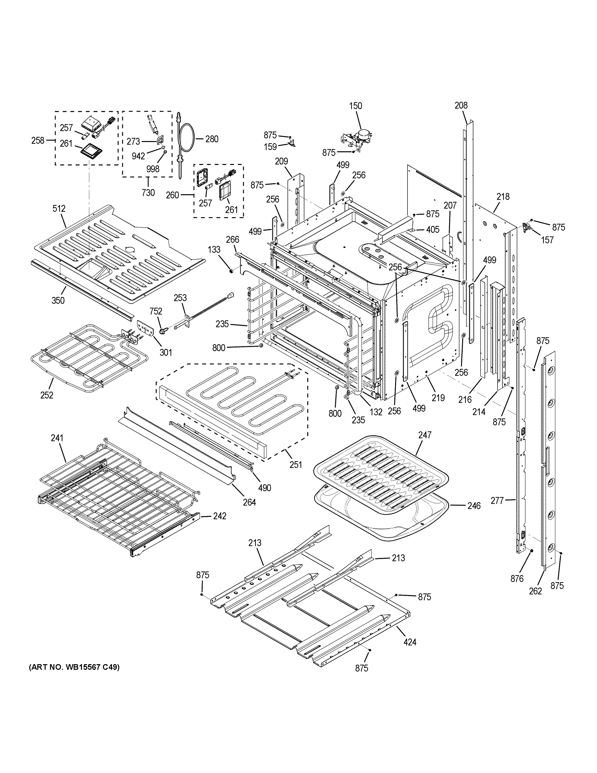 Lower oven