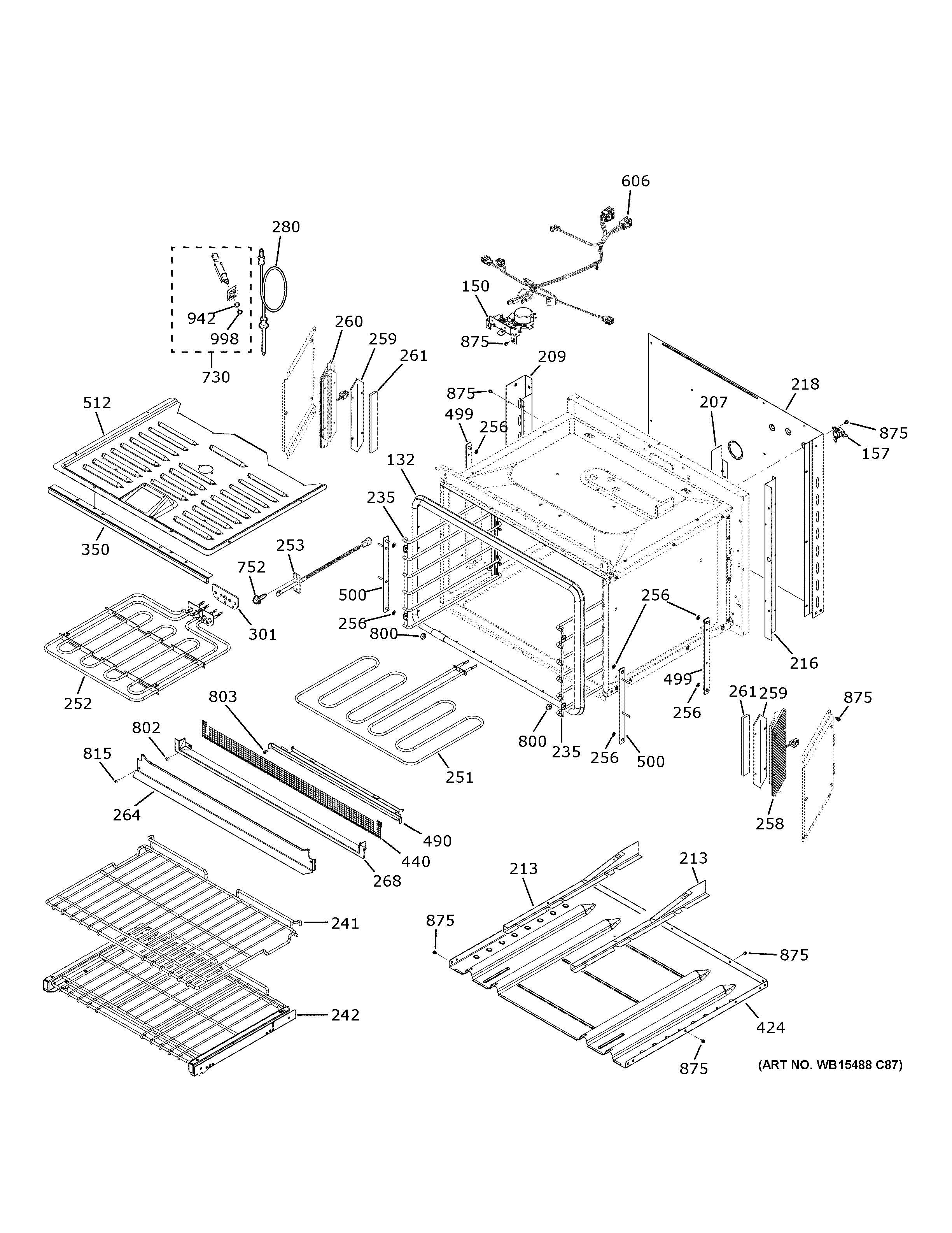 Lower oven