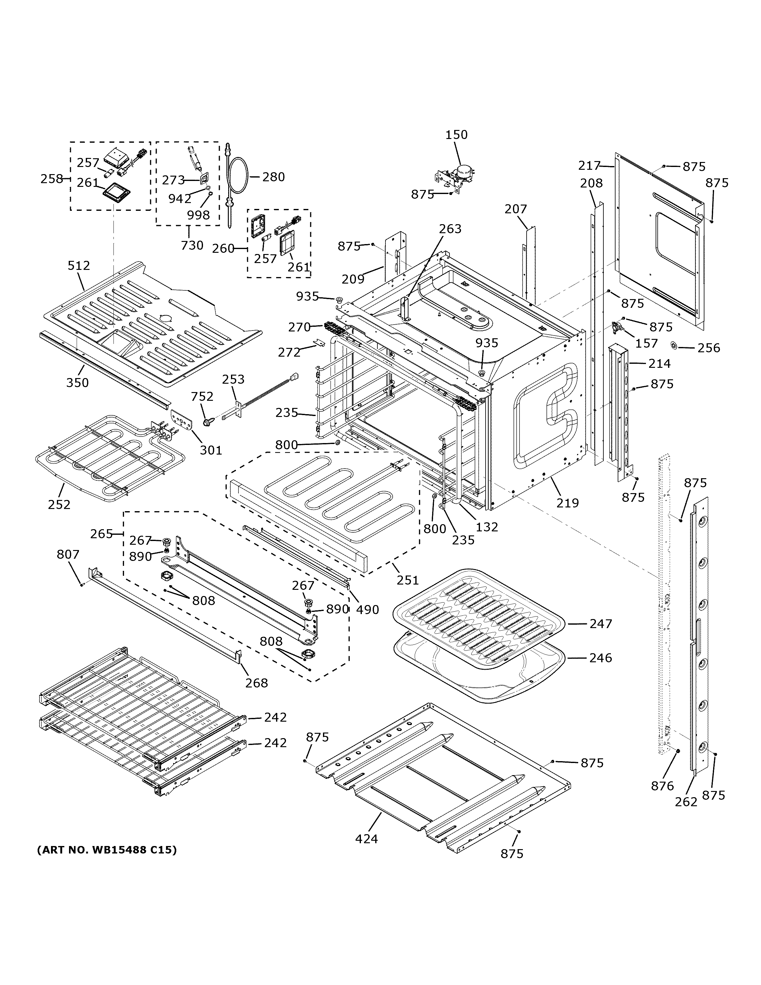 Upper oven
