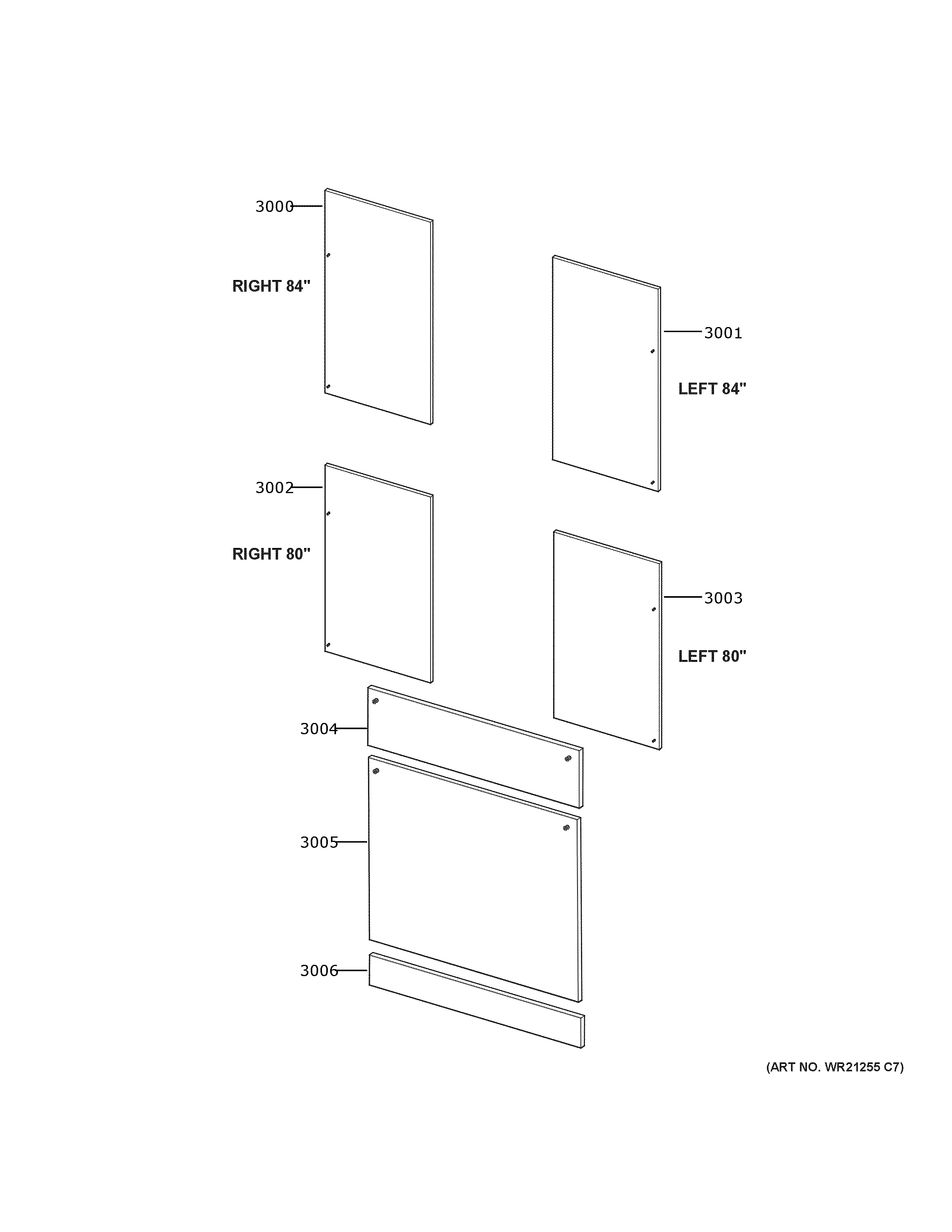 Door panel kit