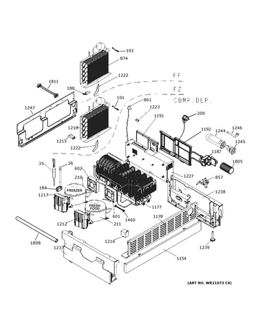 Machine compartment