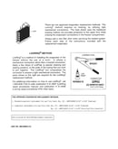 Evaporator instructions