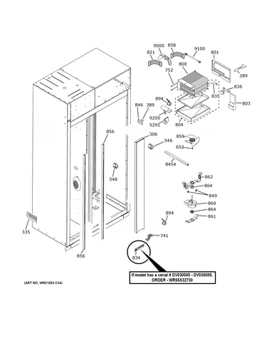 Freezer section