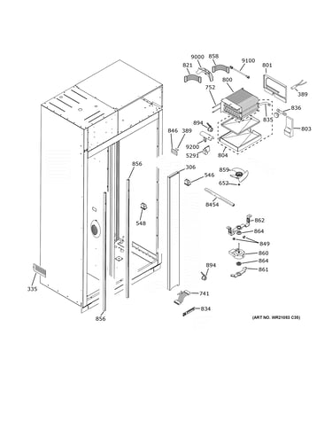 Freezer section