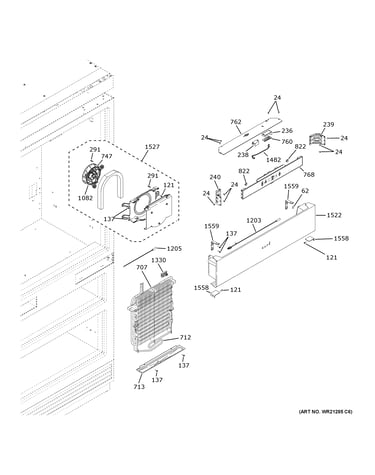 Refrigerator section