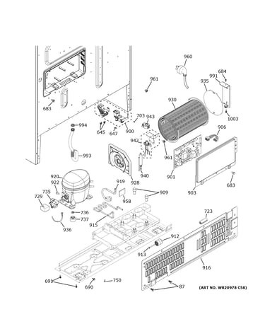 Machine compartment