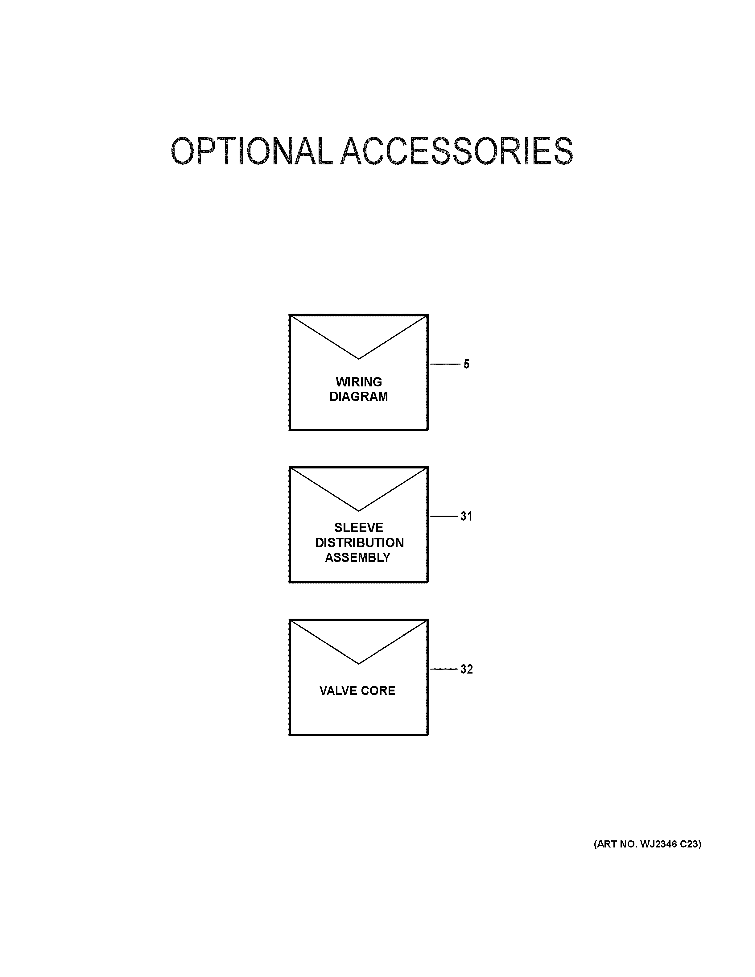 Optional accessories