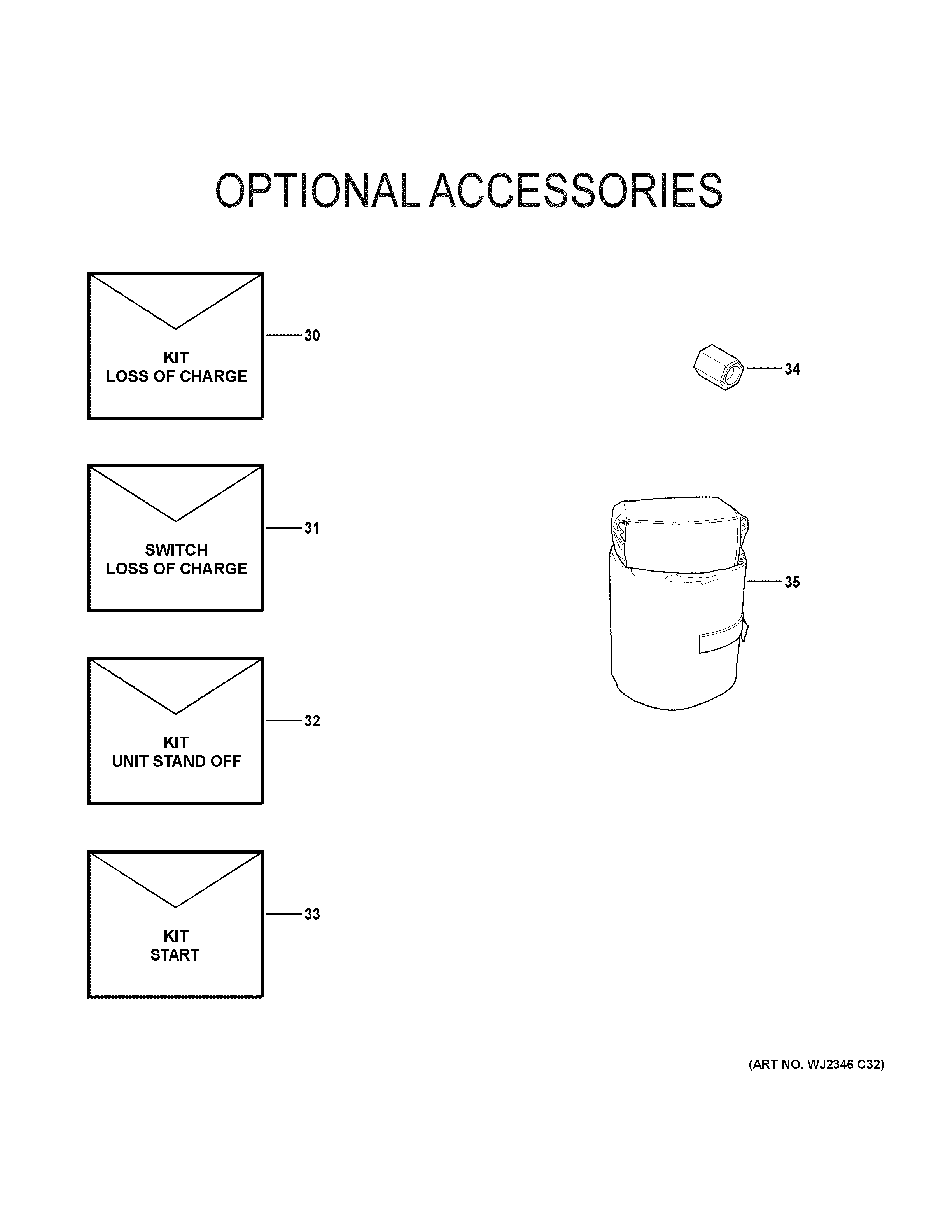 Optional accessories
