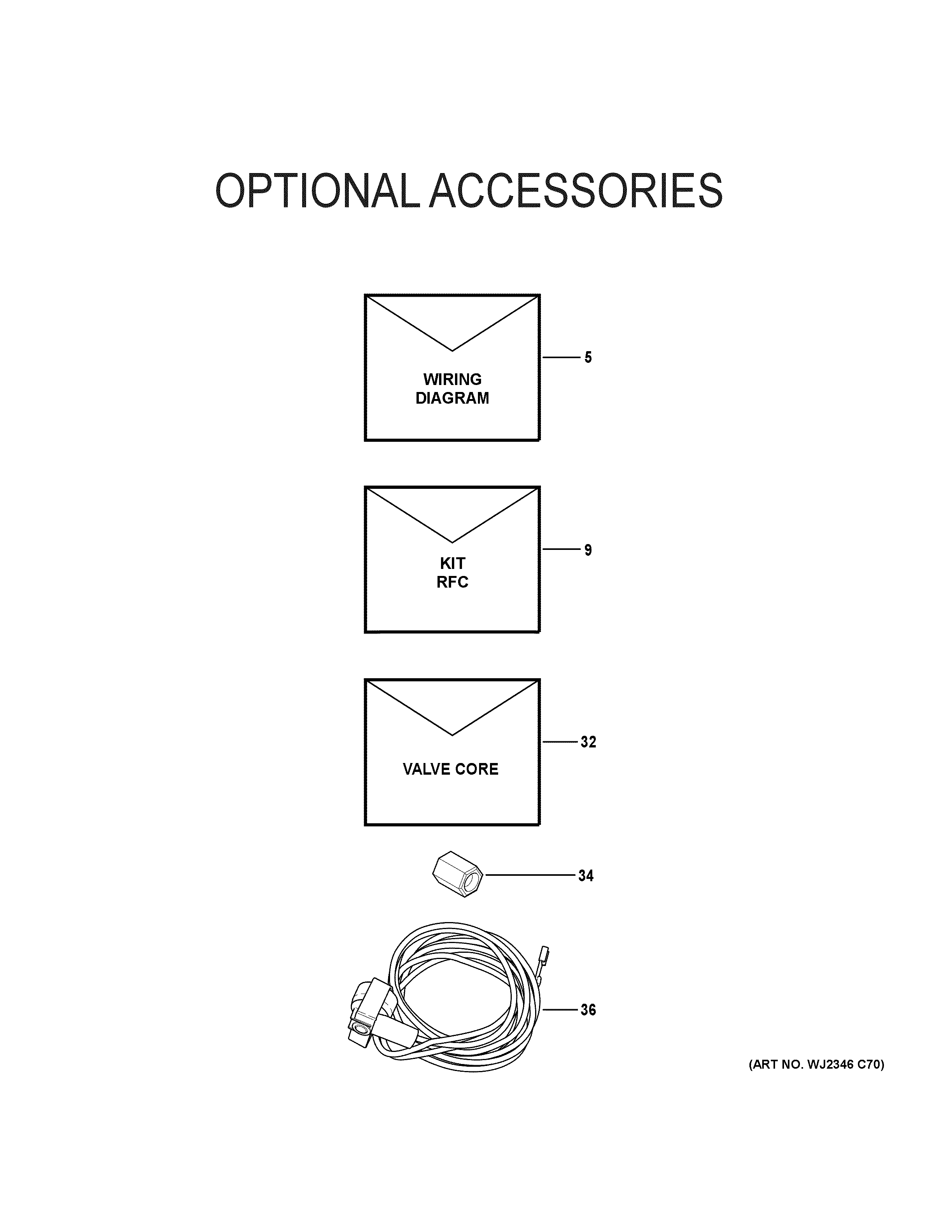 Optional accessories