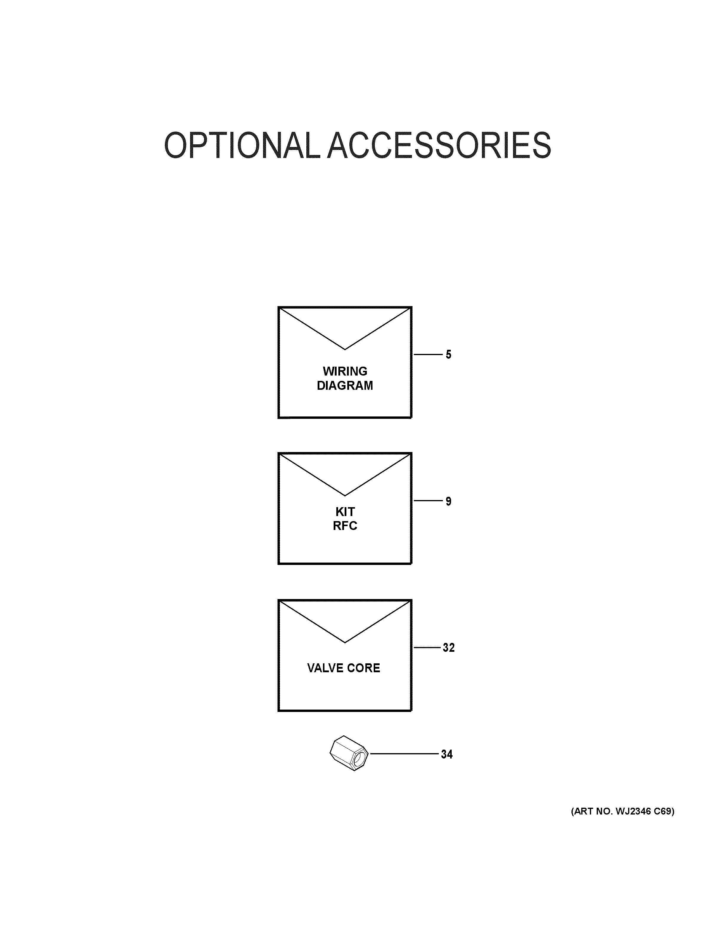Optional accessories
