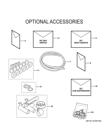 Optional accessories