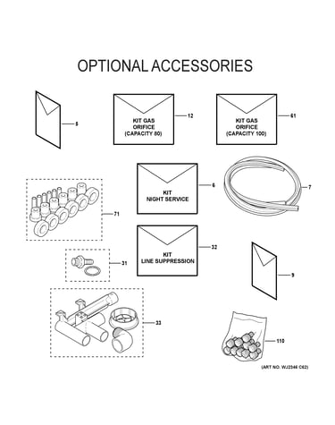 Optional accessories