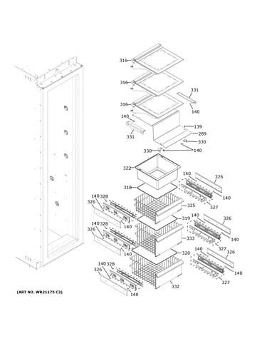 Shelves & drawers