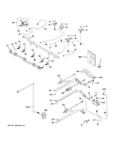 Gas & burner parts