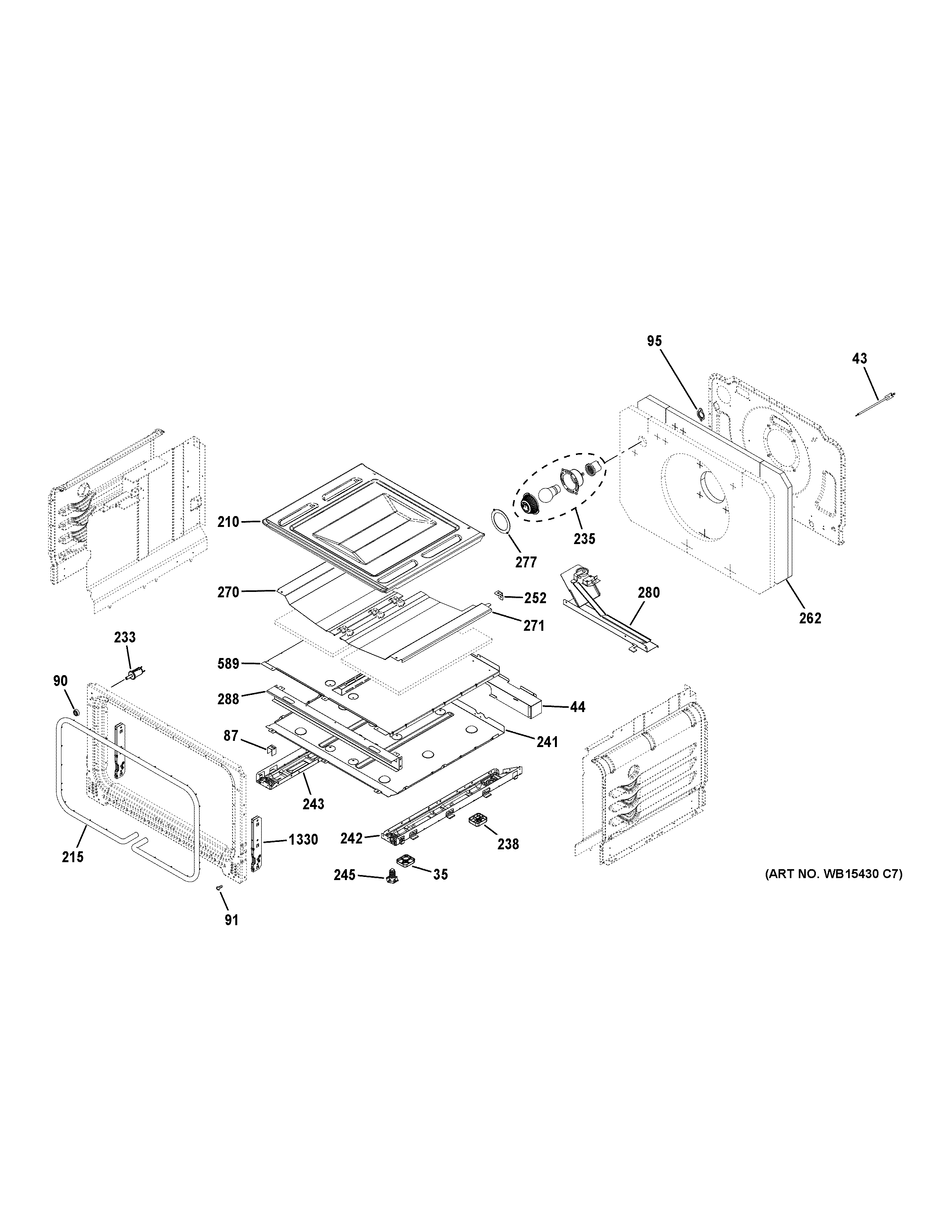 Lower oven