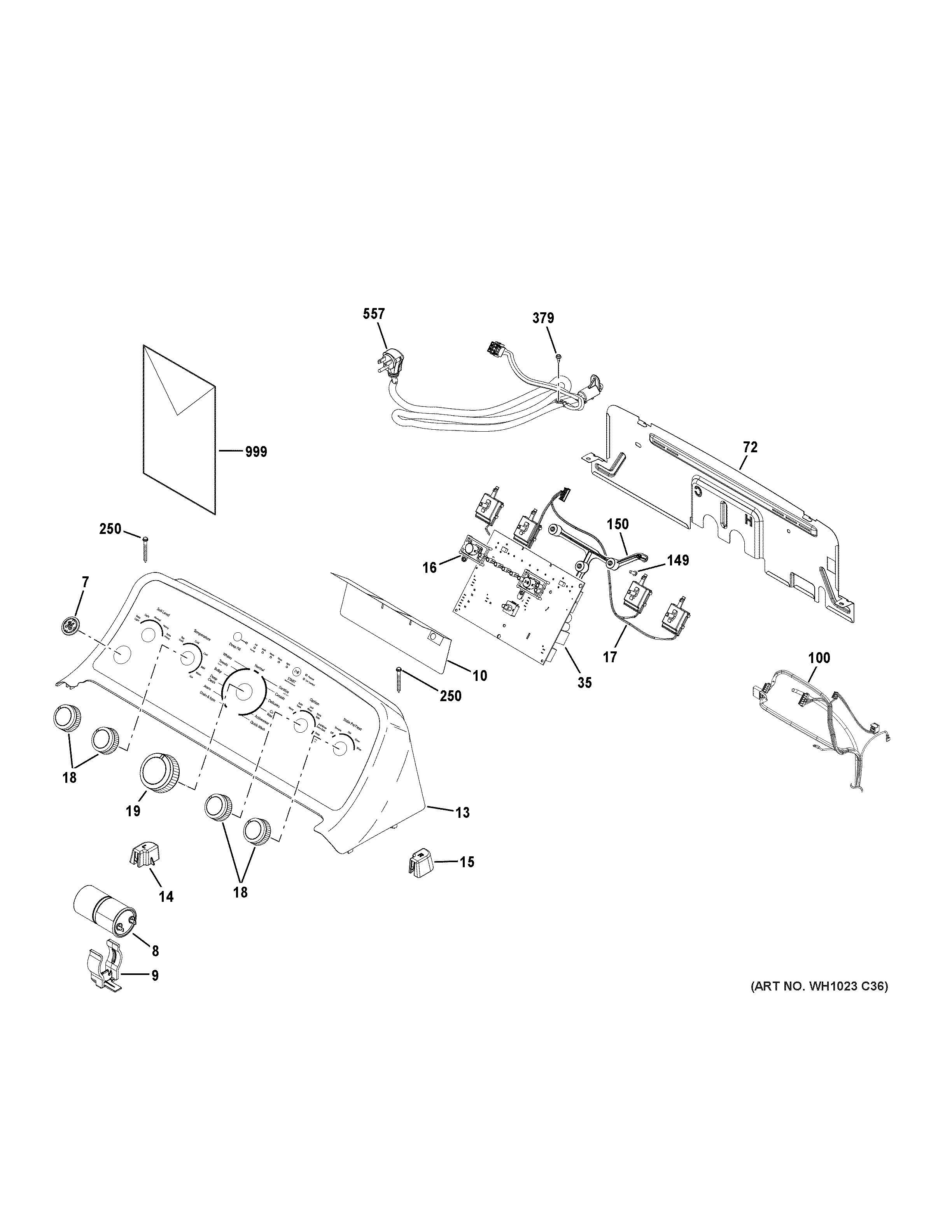 Controls & backsplash
