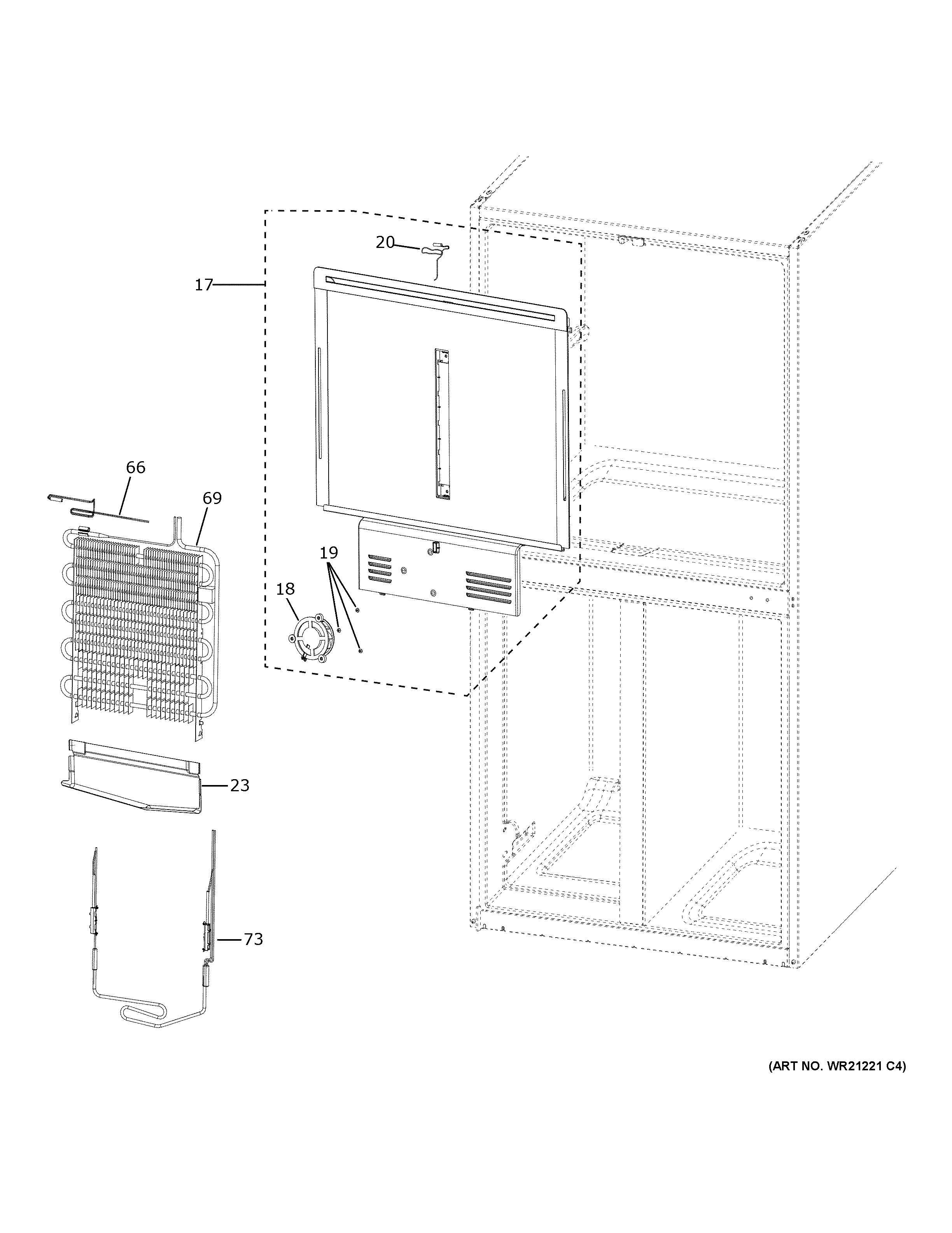 Refrigerator section