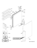 Refrigerator door