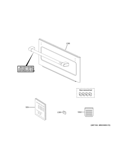 Microwave door