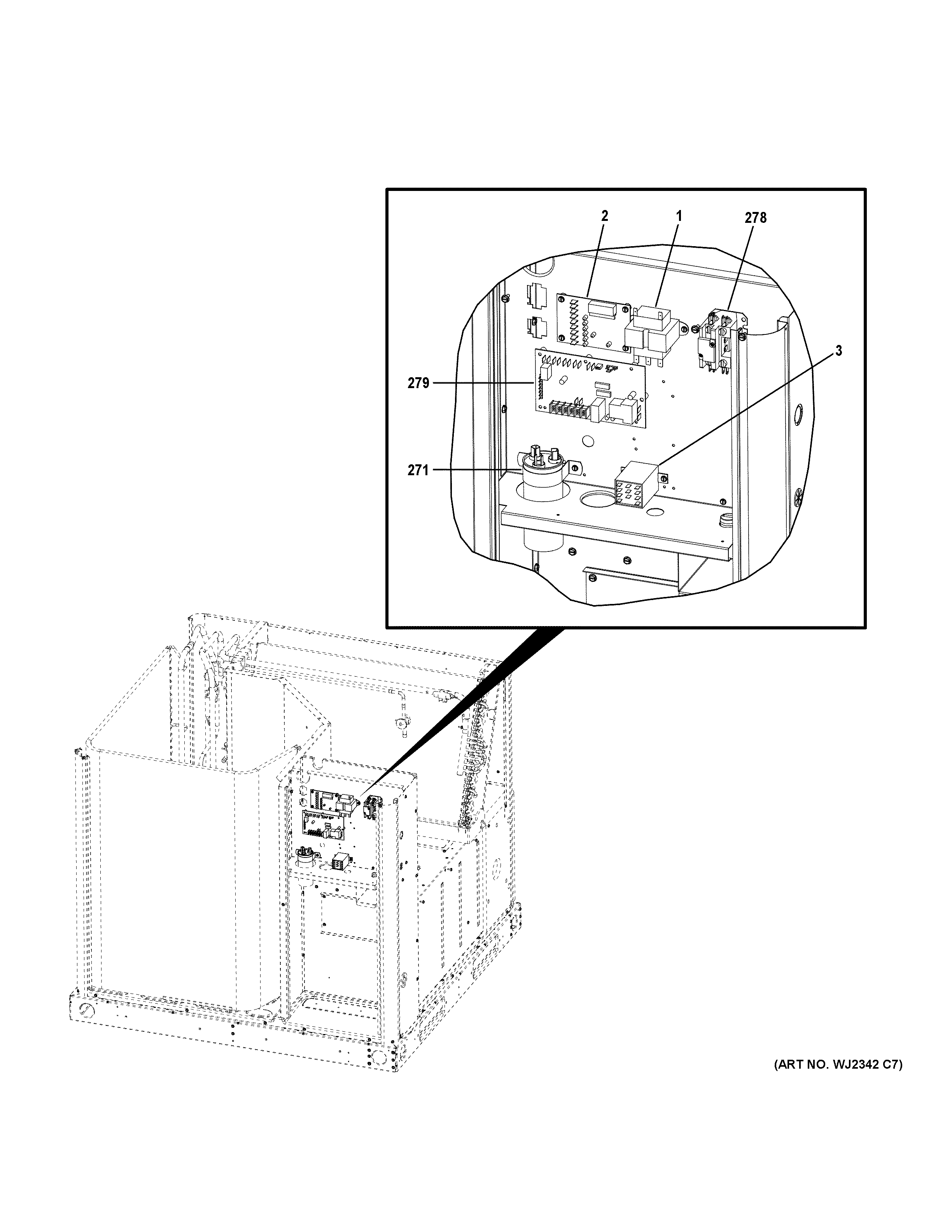 Control parts