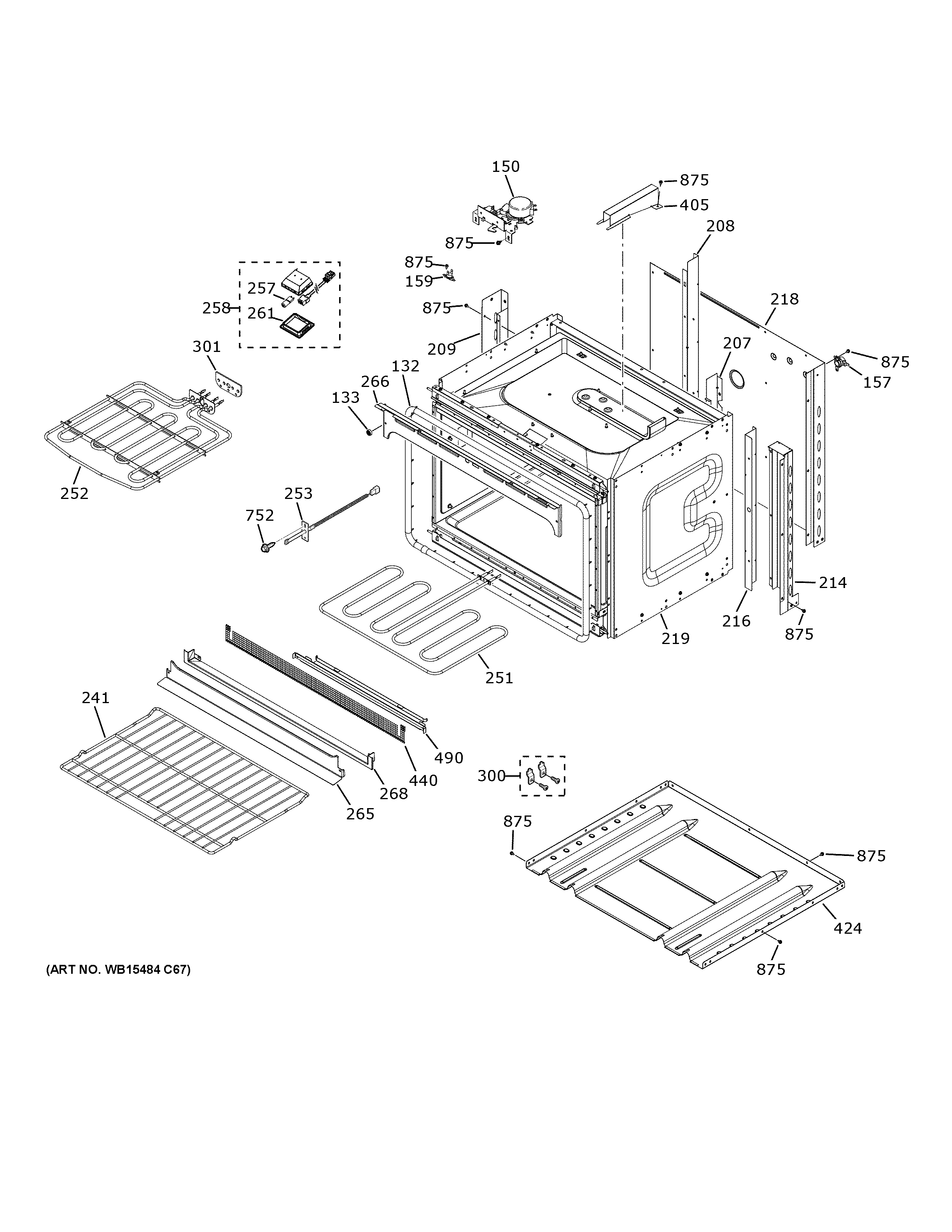 Lower oven