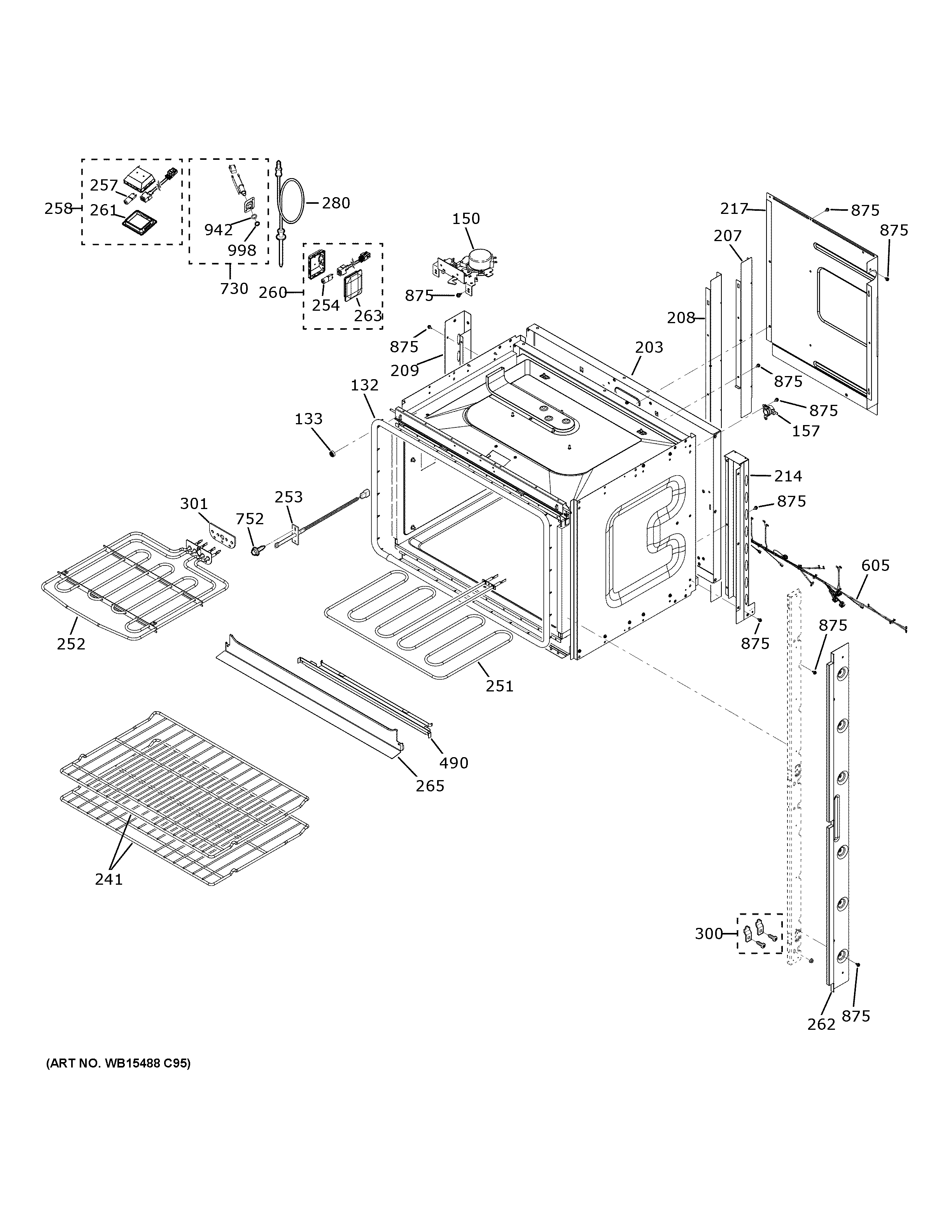 Upper oven