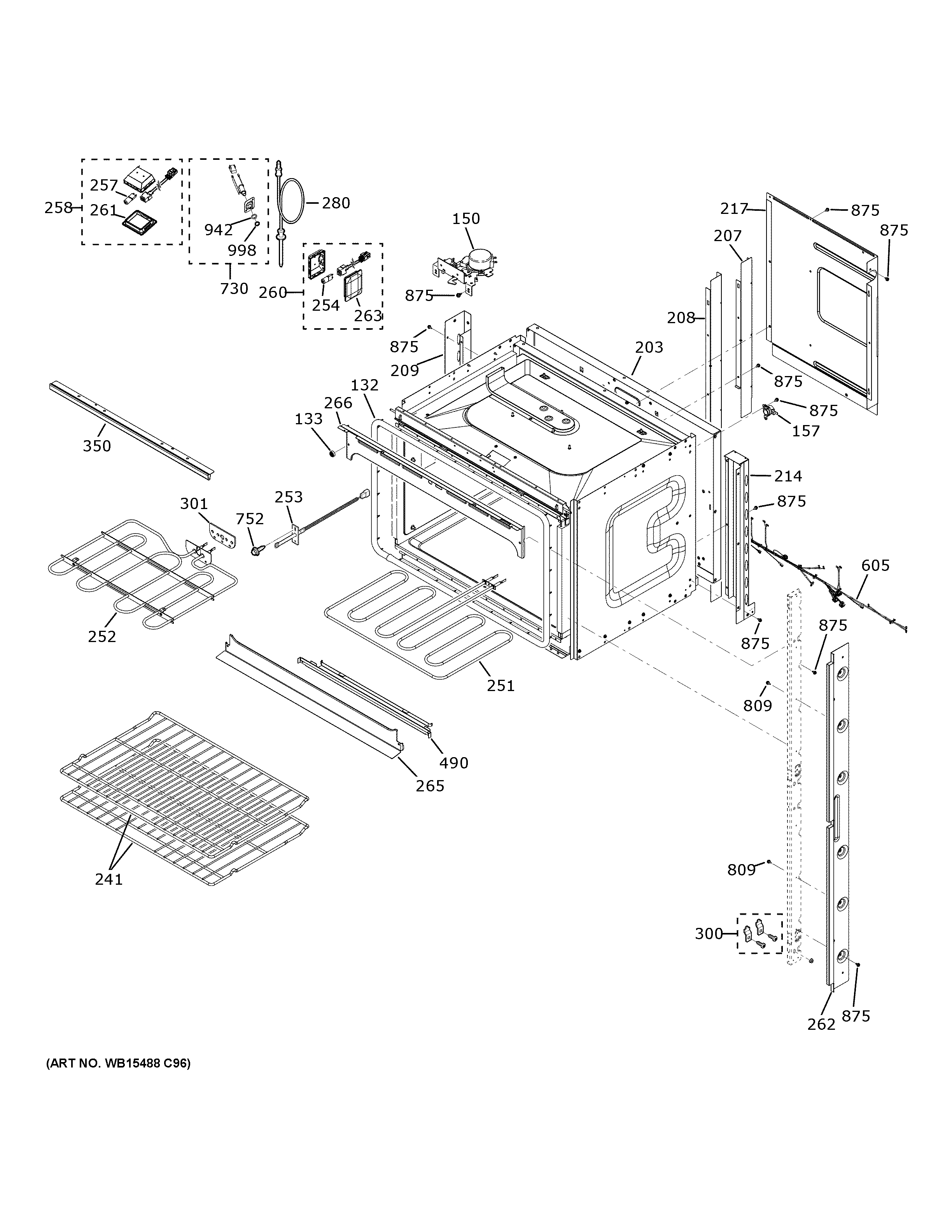 Upper oven