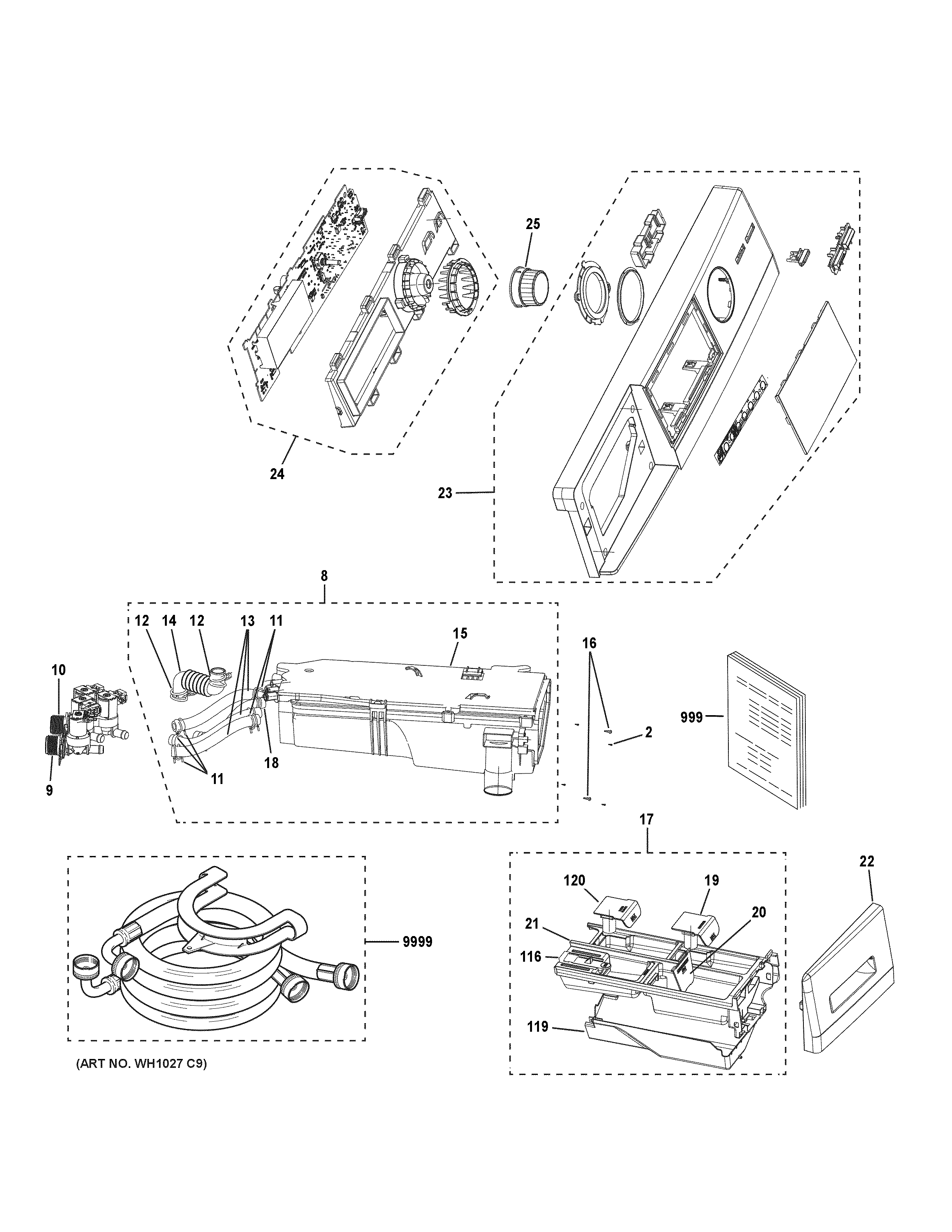 Controls & dispenser
