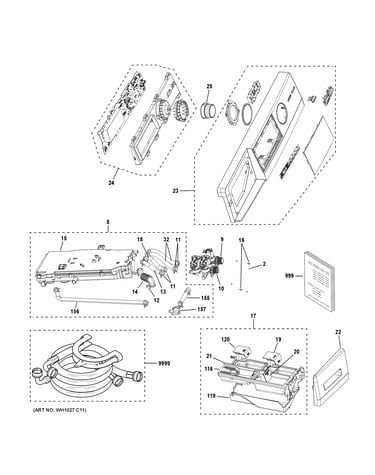 Controls & dispenser