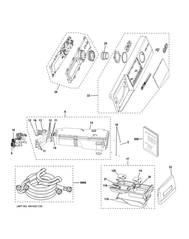 Controls & dispenser