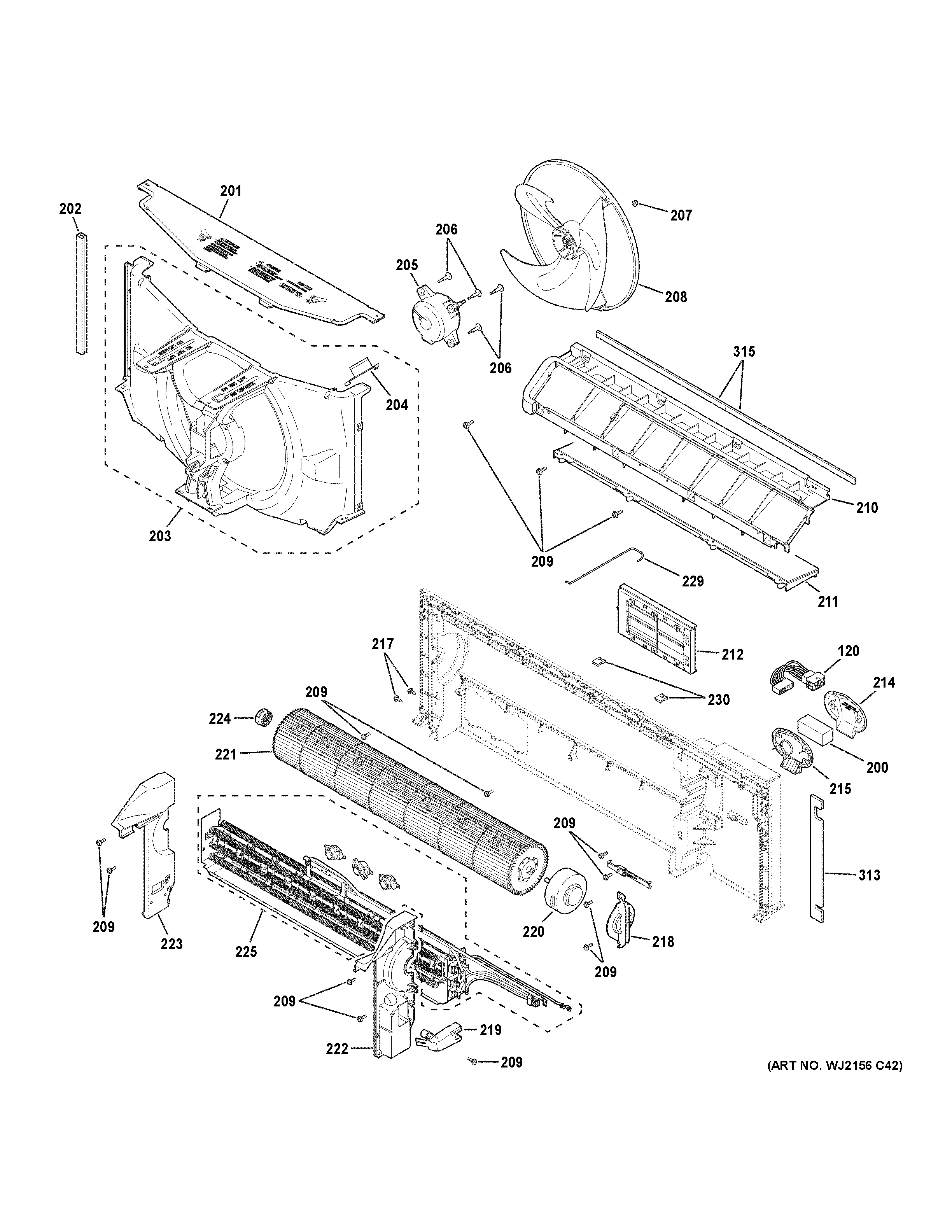 Motor & chassis parts