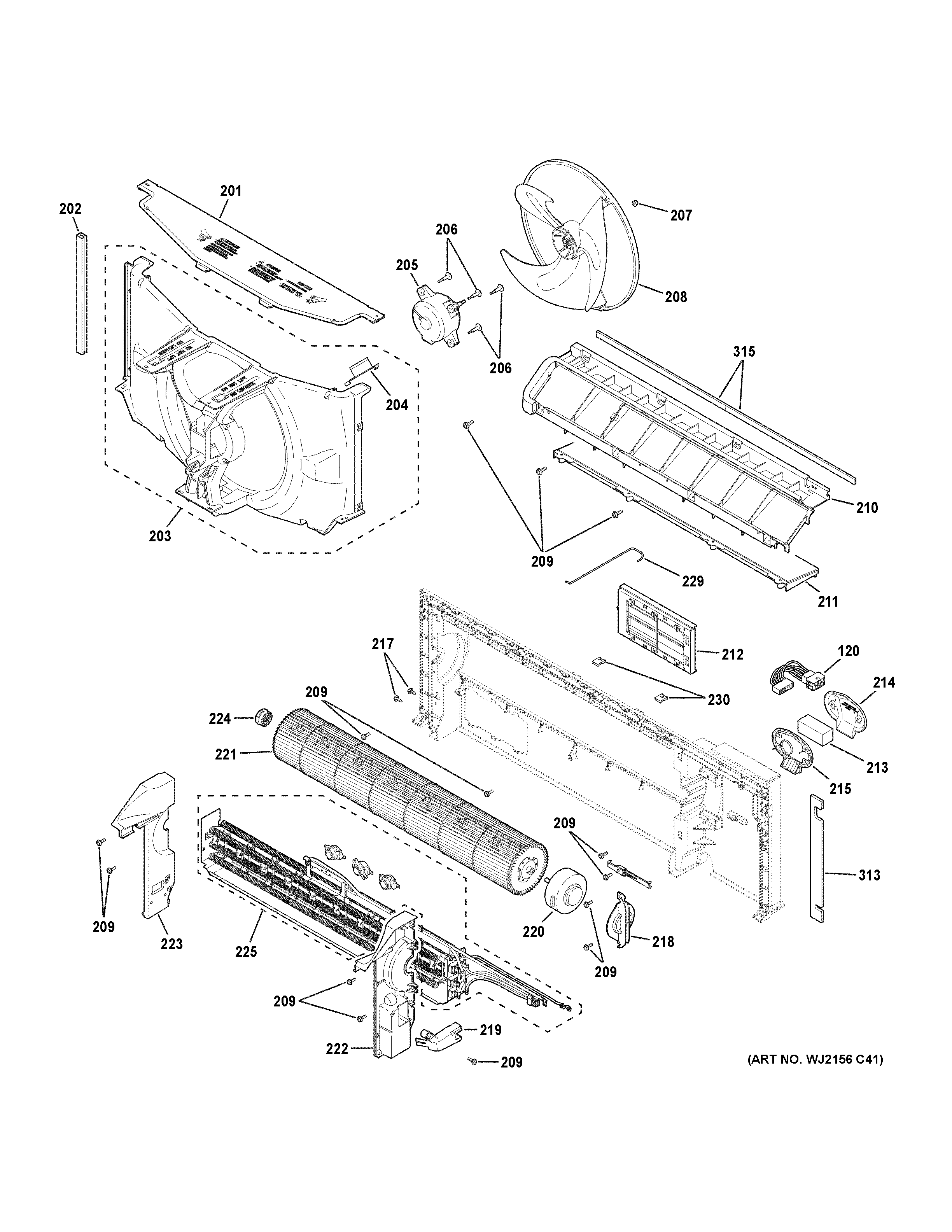 Motor & chassis parts