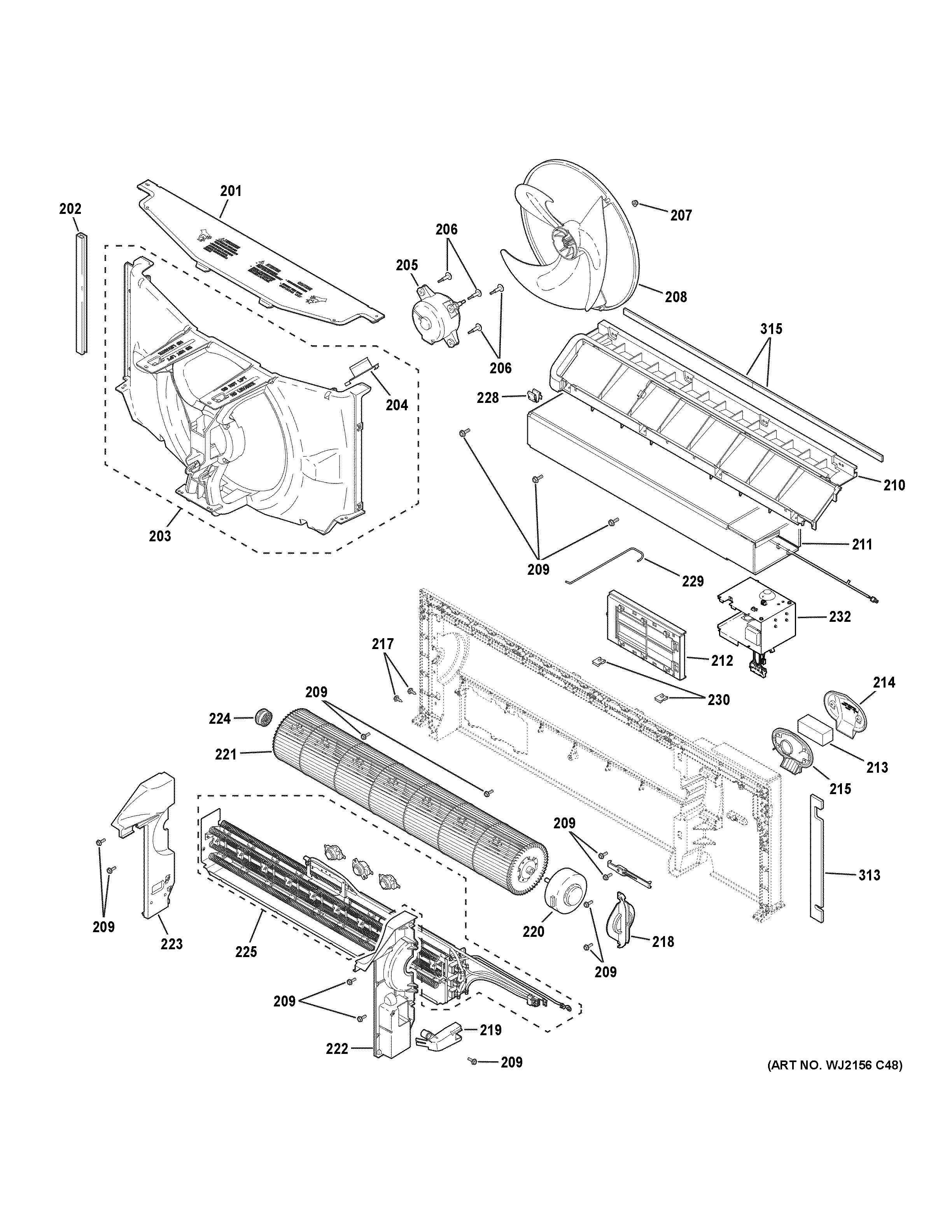 Motor & chassis parts