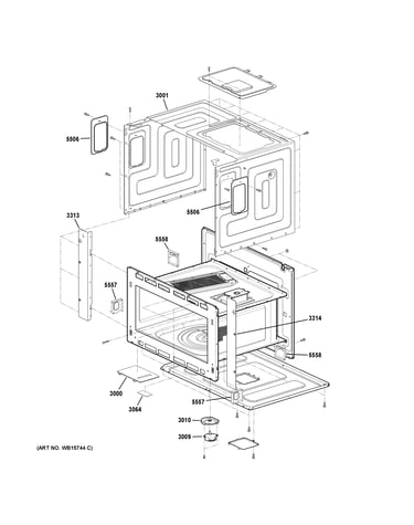 Upper cavity parts