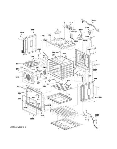 Lower cavity parts