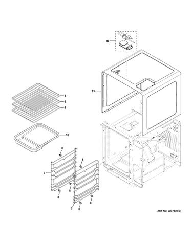 Racks, slides & outer case