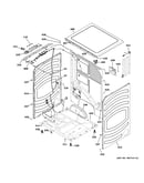 Cabinet & top panel