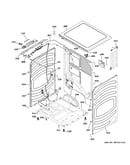 Cabinet & top panel