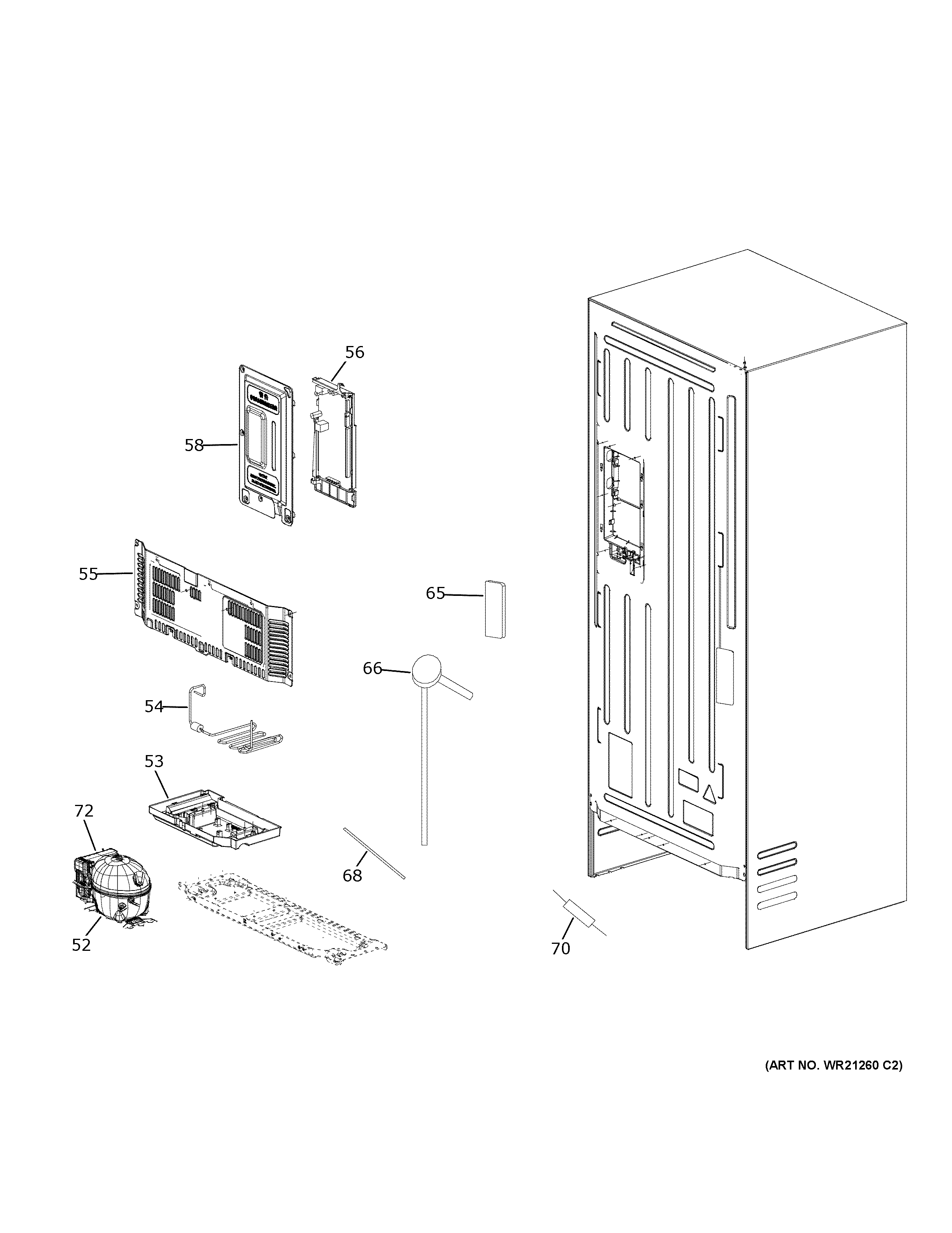 Machine compartment