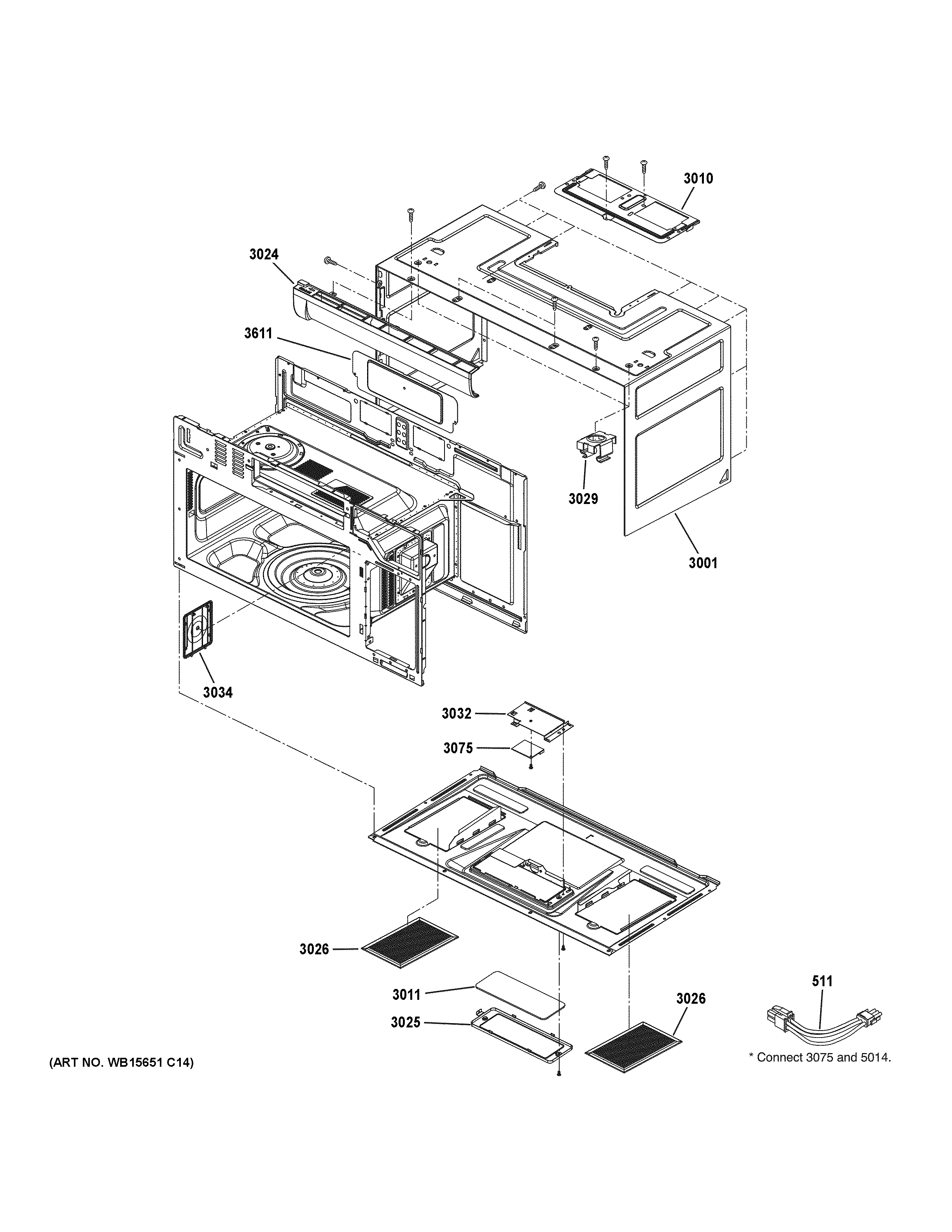 Oven cavity parts