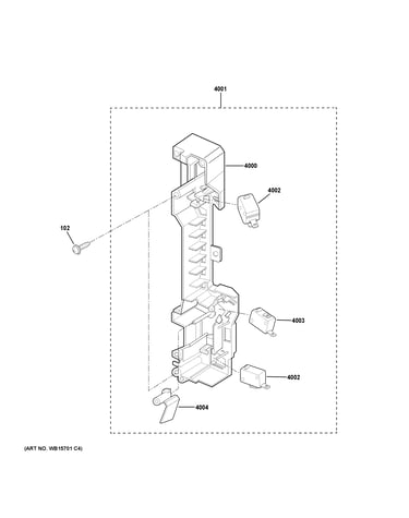 Latch board parts
